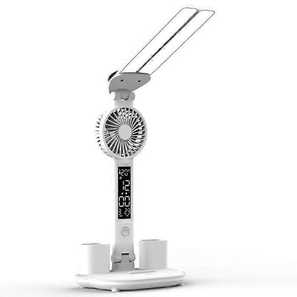 StudyPro™ 5-en-1 (Lámpara Inteligente de Escritorio con Ventilación)