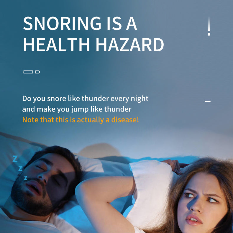 Antirronquidos inteligente para dormir con sensor de pulso