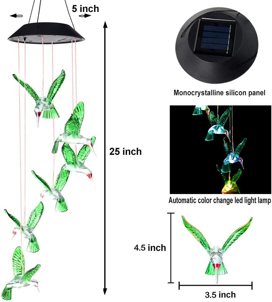 COLIBRI COLGANTE SOLAR