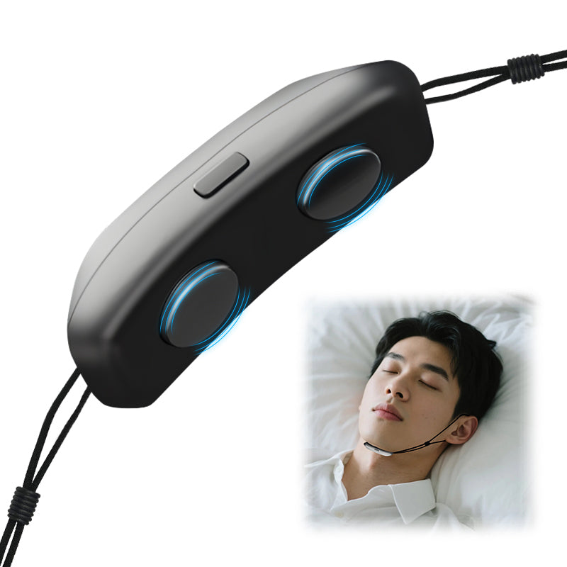 Antirronquidos inteligente para dormir con sensor de pulso