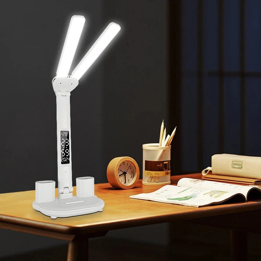 StudyPro™ 5-en-1 (Lámpara Inteligente de Escritorio con Ventilación)