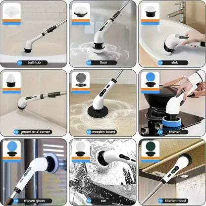 POWER CLEAN 9 EN 1 (Cepillo Electrico de LImpieza)